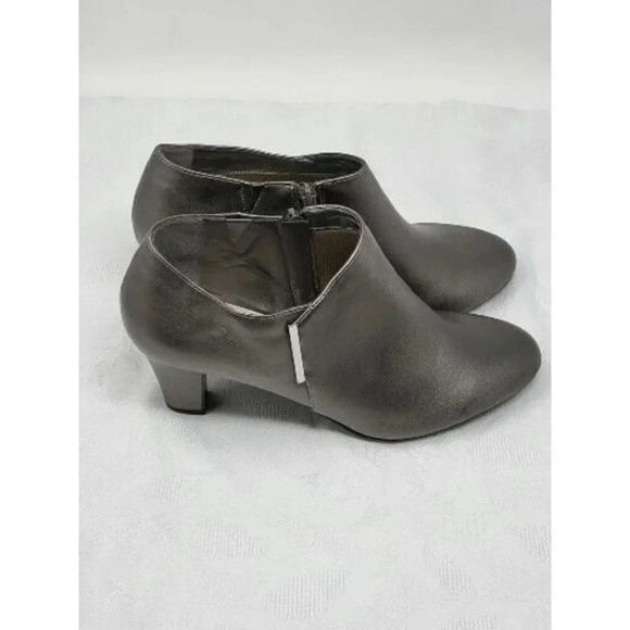 Easy Street Zandra pewter Bootie Women’s Size 12 M - Picture 2 of 10
